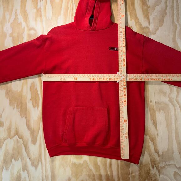 Vintage Y2K handcuffs thumb holes 1990s essential hoodie - Picture 4 of 4